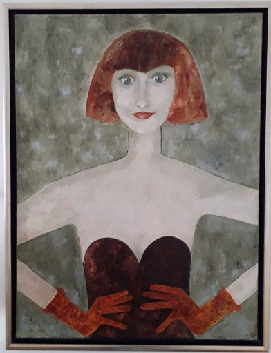 P08F06.jpg - Portret, olieverf op doek, 60x60 cm